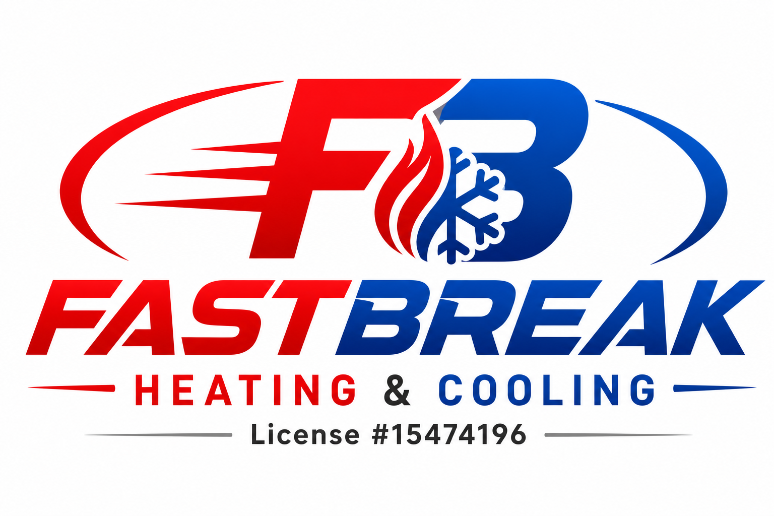 FastBreak Heating & Cooling logo